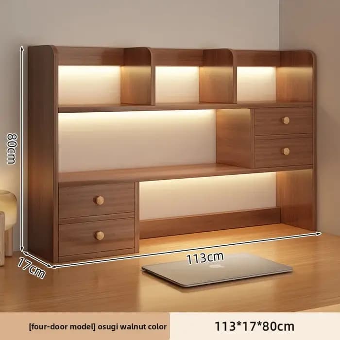 Nouvelle étagère de bureau multi-niveaux pour chambre