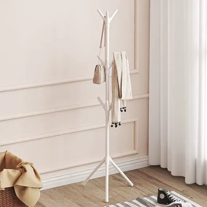 Porte-manteau sur pied de luxe Simple et léger, porte-vêtements sur pied pour bureau et chambre à co