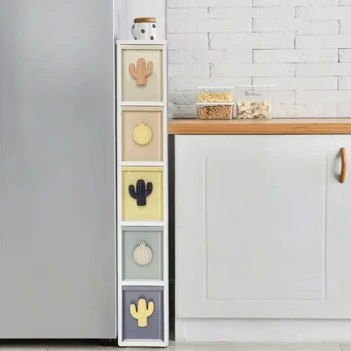 Armoire de rangement mince à espace étroit pour salles de bains
