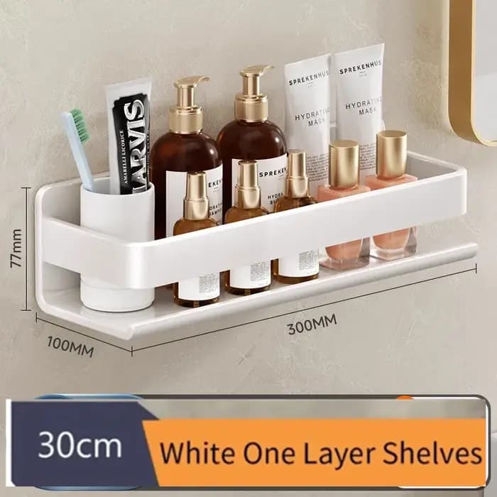 Étagère murale pour salle de bain