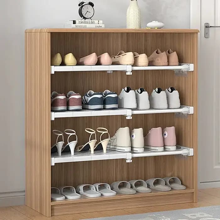 Étagère de rangement murale réglable pour armoire