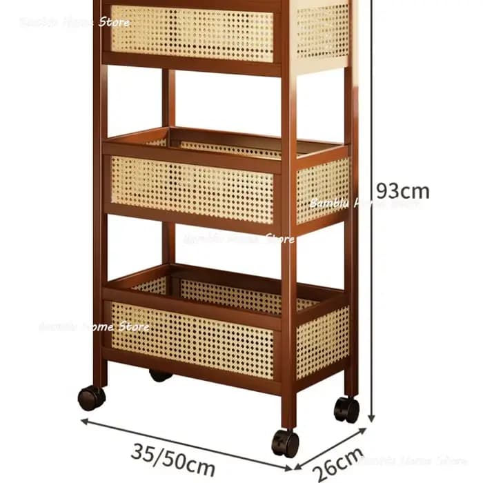 Bureau multi-fonctionnel casier de rangement rétro déplacer balcon maison casier de rangement cuisin