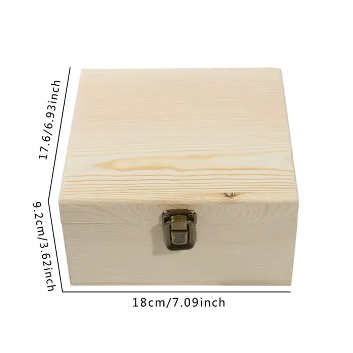 Boîte de Rangement en Bois pour Huiles Essentielles, Conteneur d'Aromathérapie HI, 12/25 Fentes