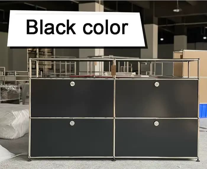 Armoire de module de meubles modulaires de paiement d'équilibre rangement en métal