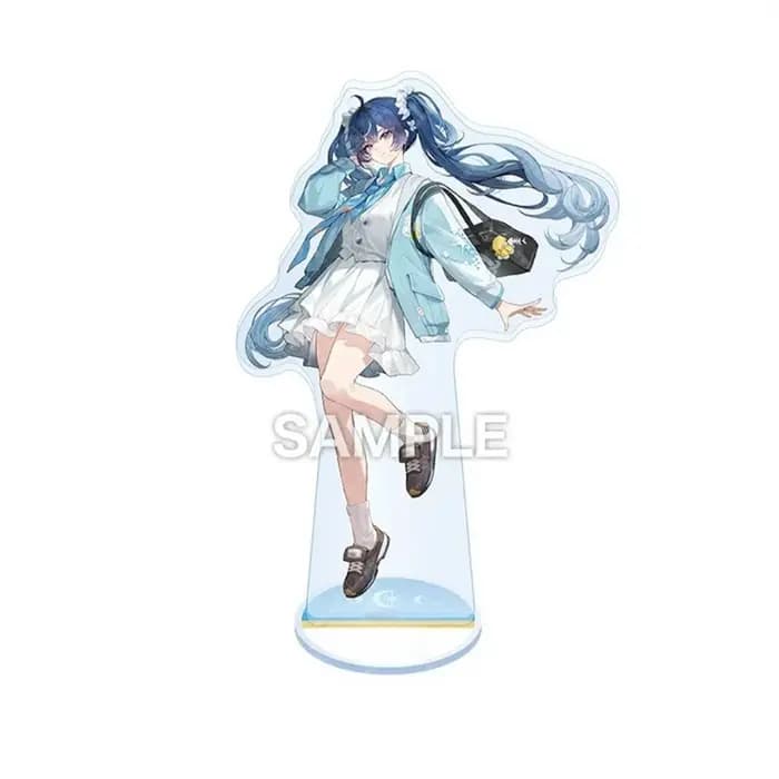 Plaque acrylique de personnage de jeu Wuthering Waves, ornement de bureau Augusta Modèle de figurine de collection GALBRENA Iuno Cosplay