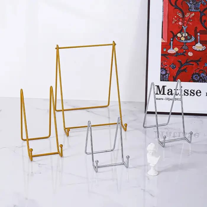 Présentoirs d'art en fer