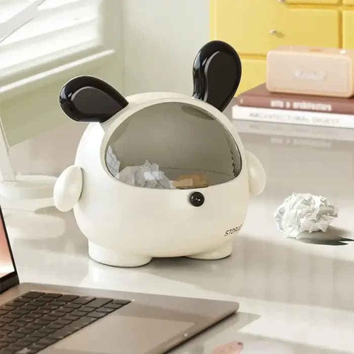 Boîte de rangement de bureau multifonctionnelle Rabbit