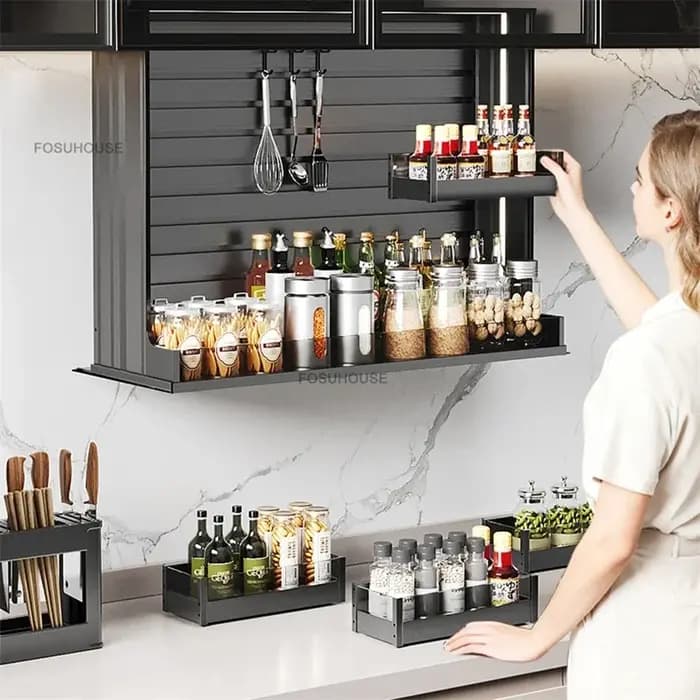 Panier de rangement électrique intelligent pour condiments