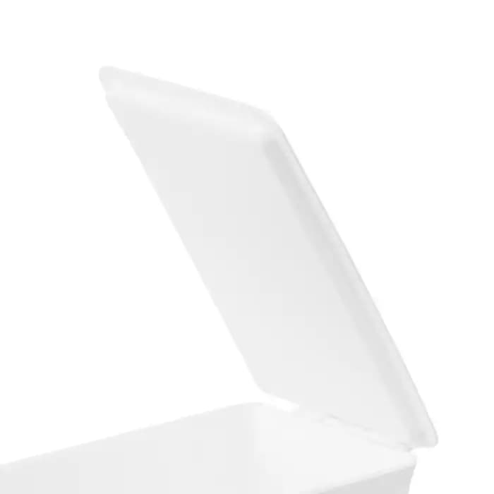 Boîte de rangement pour lessive avec couvercle