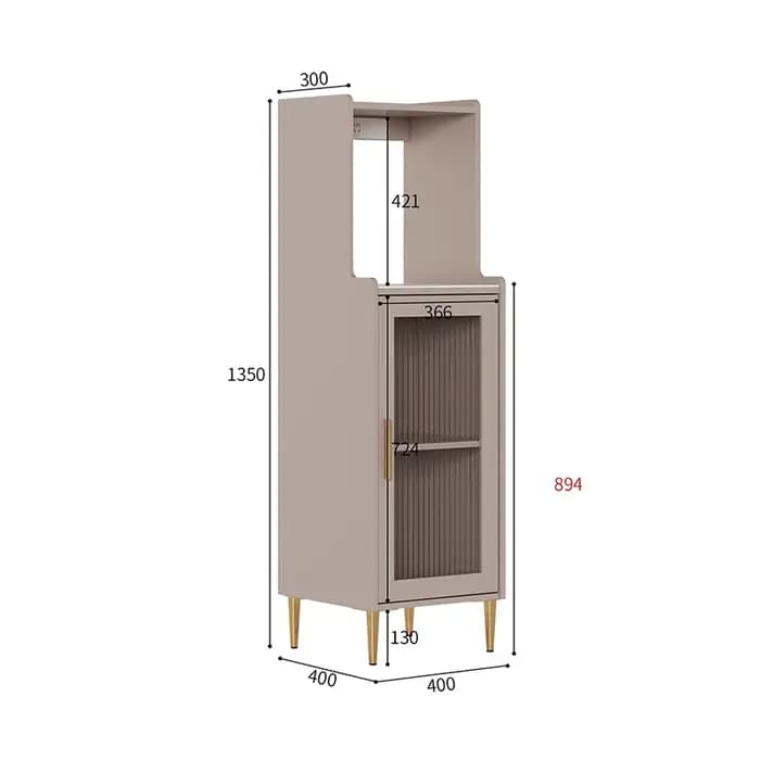 Armoires de salon modernes de luxe italien