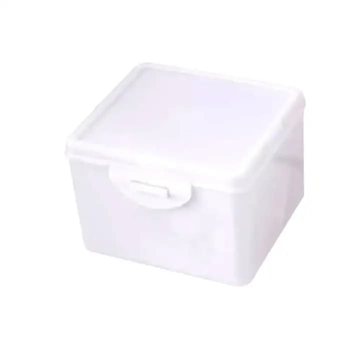 Boîte de rangement de bureau blanche et transparente, boîte de collection de photos, conteneur à bijoux, organisateur de cartes d'identité