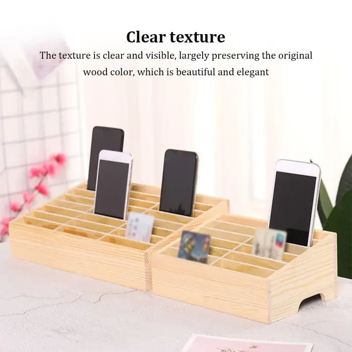 Boîte de rangement pour téléphone portable