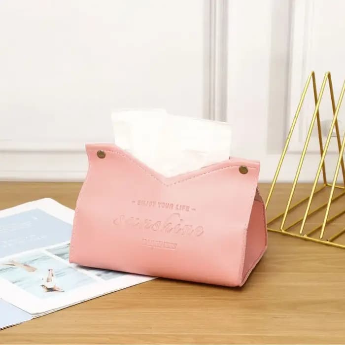 Boîte de rangement de mouchoirs en cuir, pour voiture, toilettes, maison, salon, décoration, chambre
