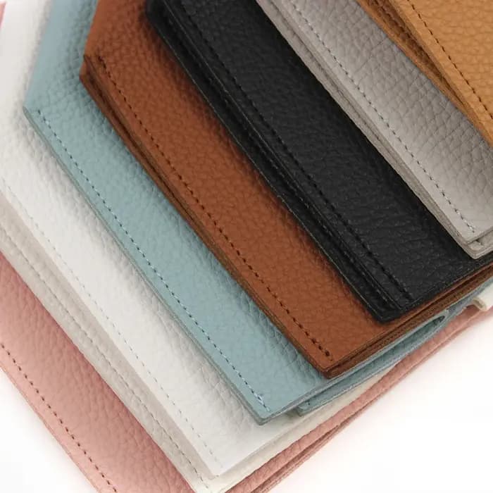Couverture de boîte à mouchoirs rectangulaire en cuir PU