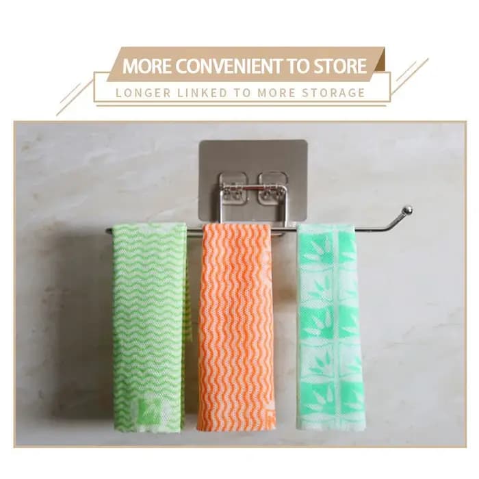 1/2pcs Porte-Papier Hygiénique Suspendu pour Salle de Bain et Cuisine