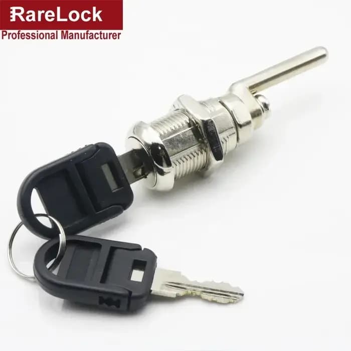 Serrure de tiroir de meuble avec 2 clés à clés différentes pour porte