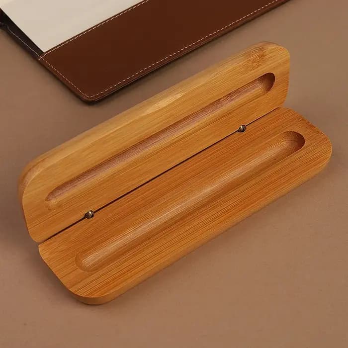 Coffret cadeau en bois pour stylo plume à bille fait à la main