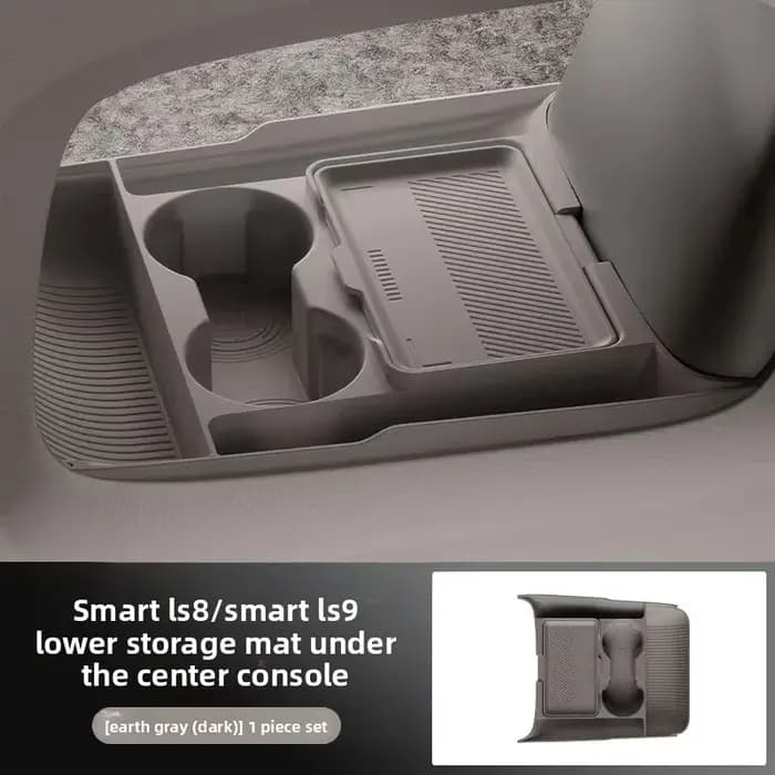 Pour IM LS8 LS9 2026 Boîte de rangement pour console centrale inférieure