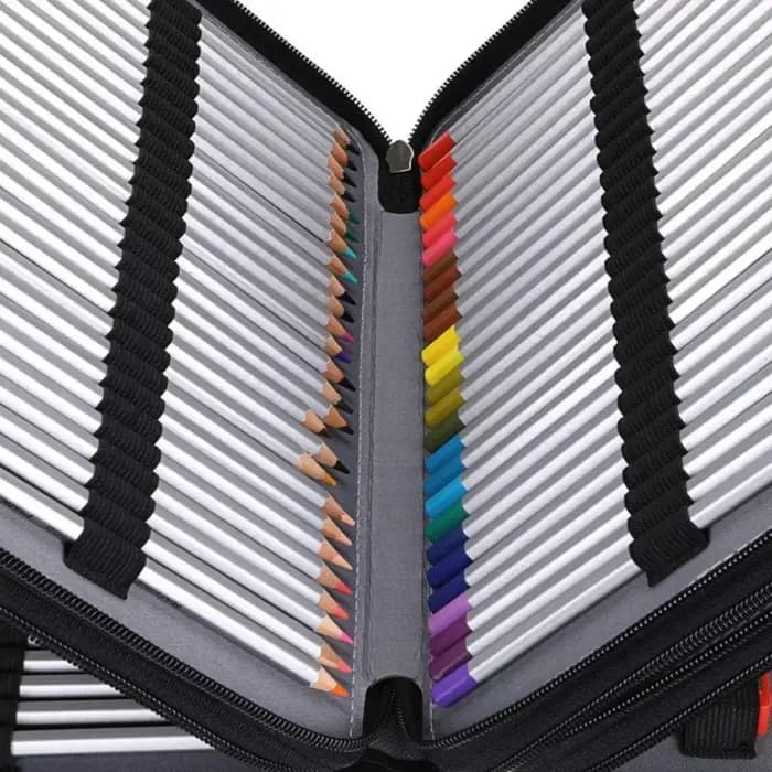 Sac de rangement pour crayons de couleur