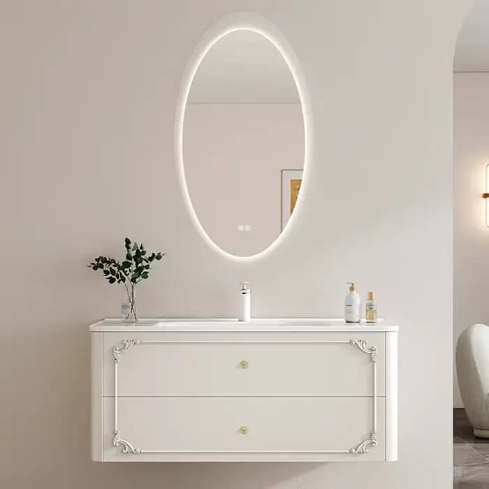 Armoire de salle de bain européenne de luxe