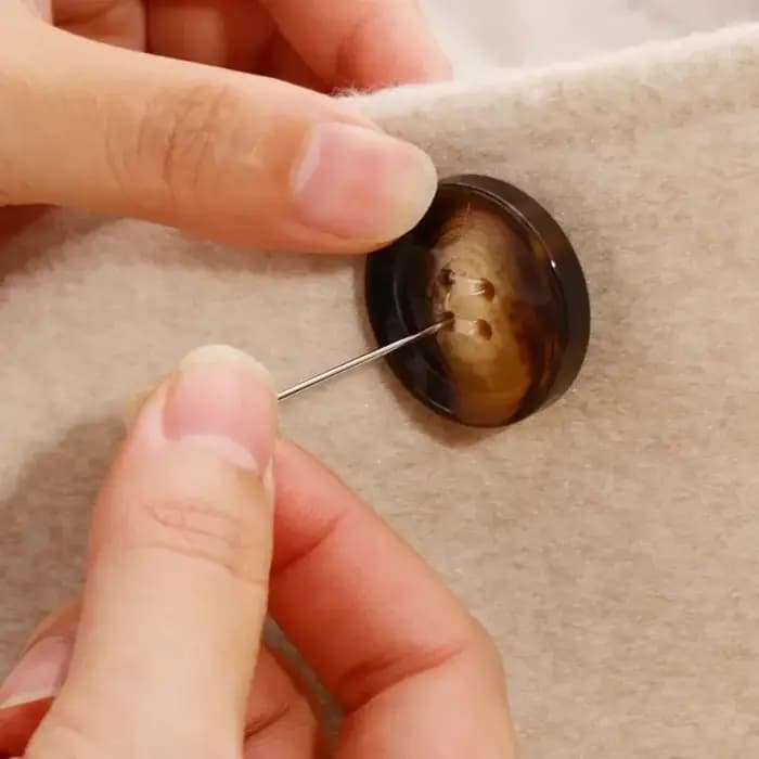 Nouvelle boîte à couture magnétique de luxe crème vent ménage de haute qualité maison