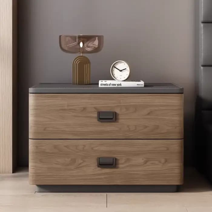 Petite table de chevet de rangement de style italien
