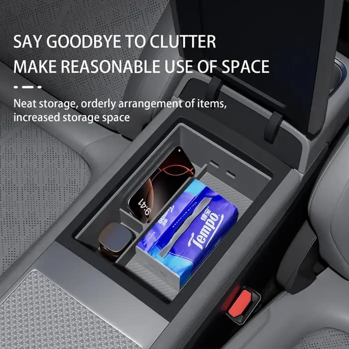 Boîte de rangement pour accoudoir pour Zeekr 7x 2026