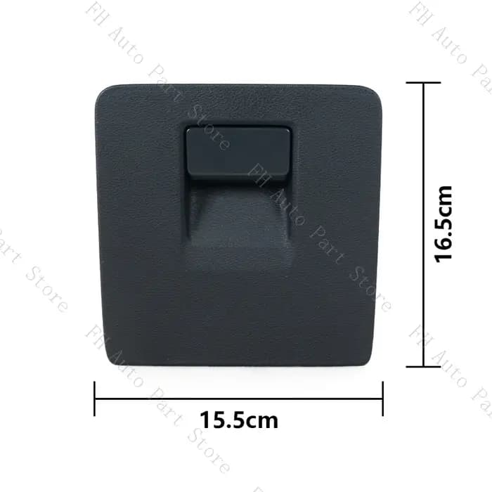 Boîte de rangement latérale pour pièces de monnaie