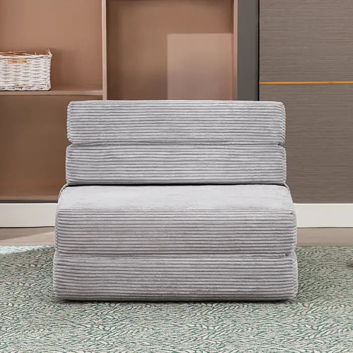 HORGgland O-Matelas de canapé pliant, chaise-lit Leicomoses, 6.3 ", chaise d'invité