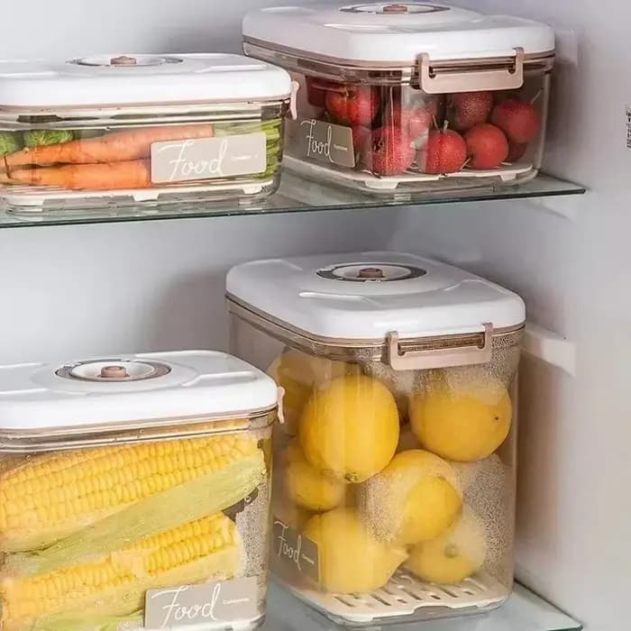Boîte de stockage sous vide alimentaire scellée