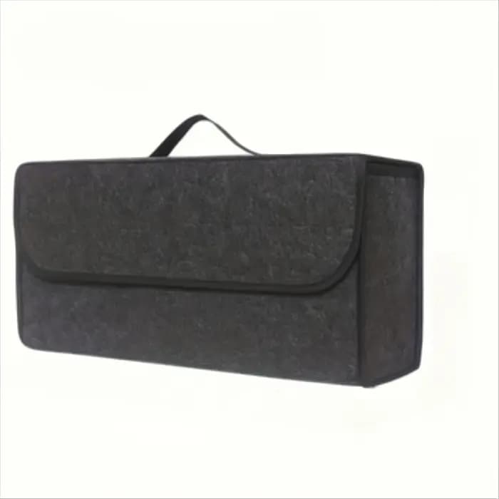 Organisateur de coffre de voiture (1 pièce) : pliable, poignée ergonomique, pour SUV/berlines/camion