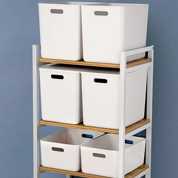 Panier organisateur jouets articles divers cosmétiques vêtements boîte de rangement sans couvercle