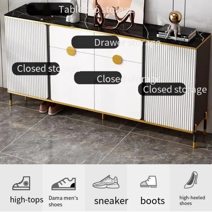 Armoires à chaussures de salon