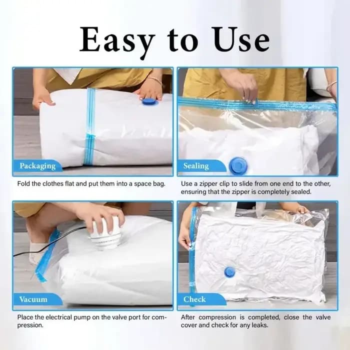 Sacs de rangement sous vide