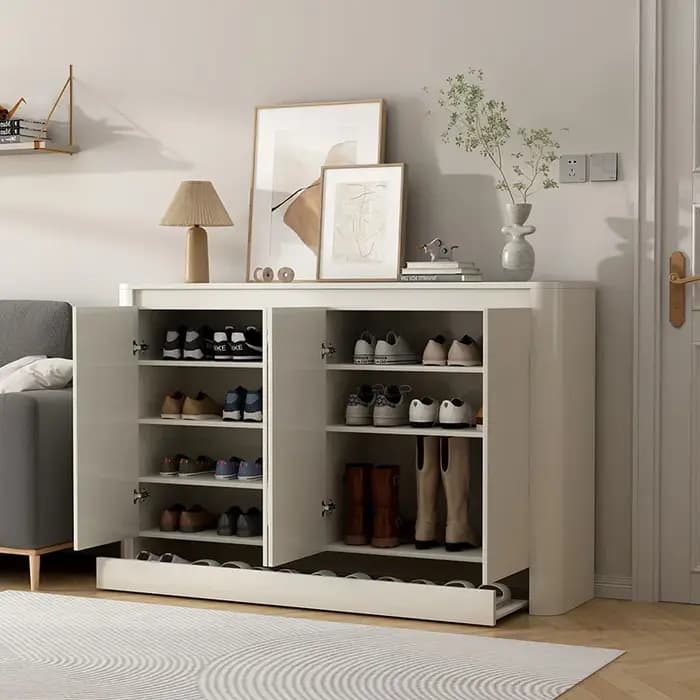 Meuble de rangement à chaussures en bois