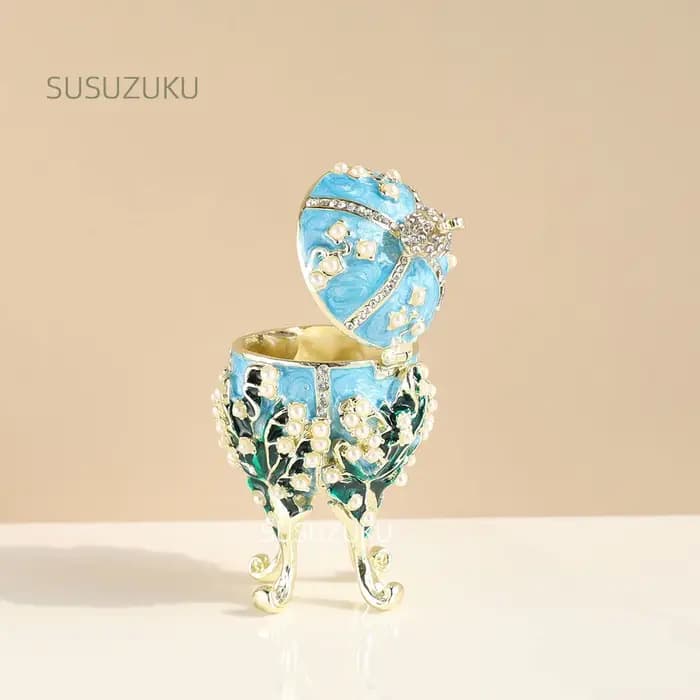 Faberge Egg – boîte à bijoux classique Vintage