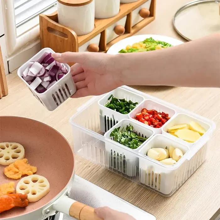 Boîte de conservation des aliments pour réfrigérateur, boîte de conservation des aliments, gingembre