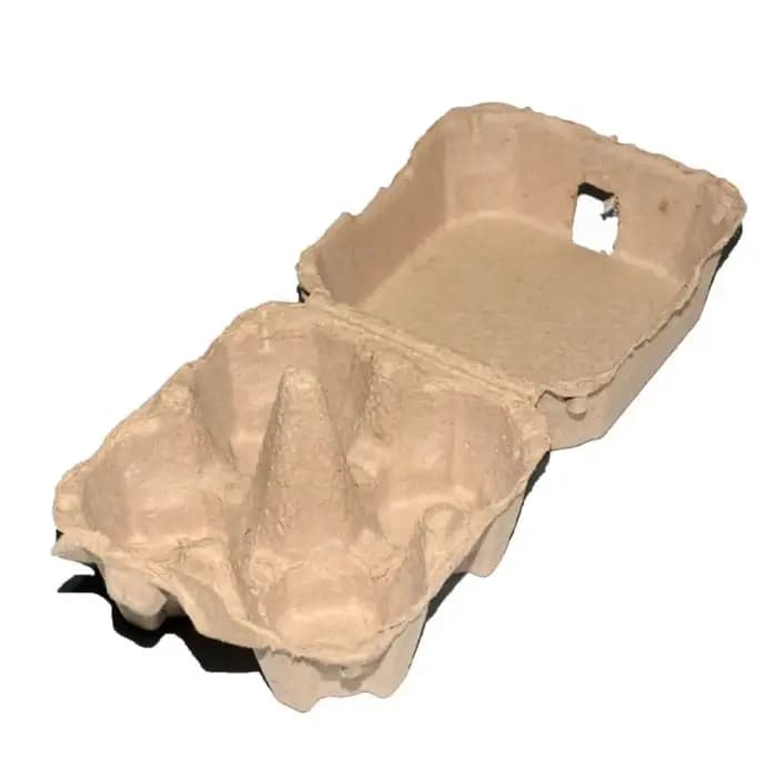 Cartons d'œufs en pâte de papier pratiques à 4 grilles