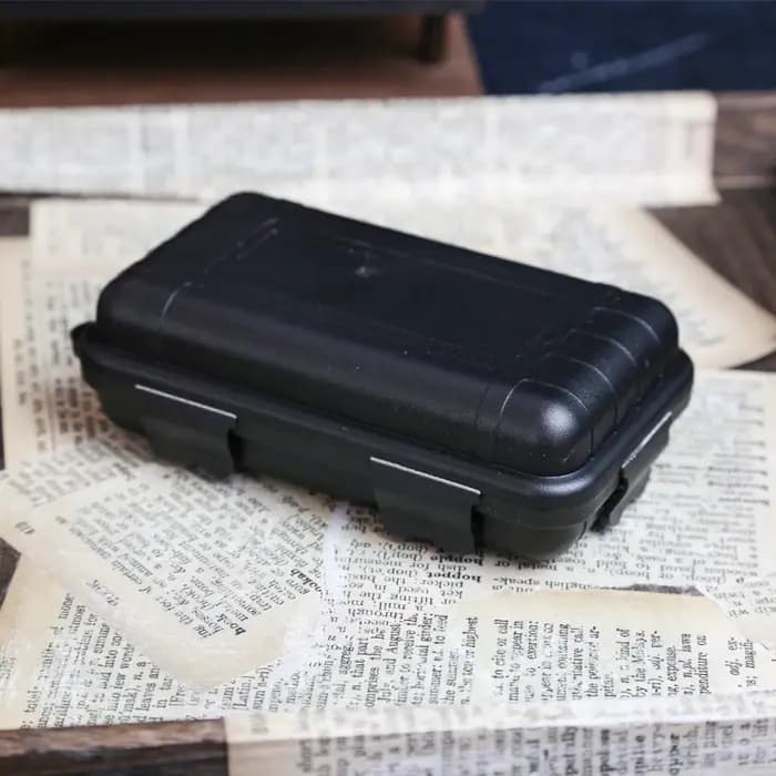 Boîte à outils EDC, kit d'urgence de camping en plein air portable, mallette de rangement scellée ét