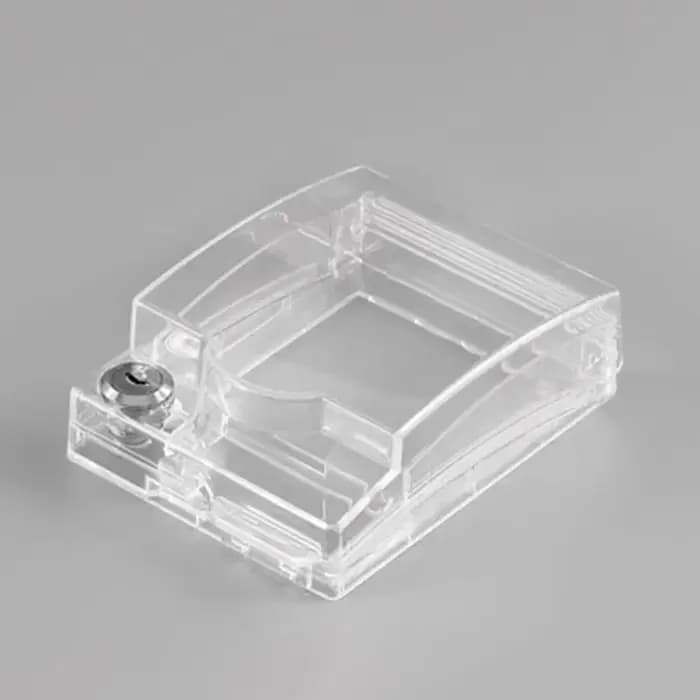 Boîte de prise étanche verrouillable avec clé pour la protection des prises électriques