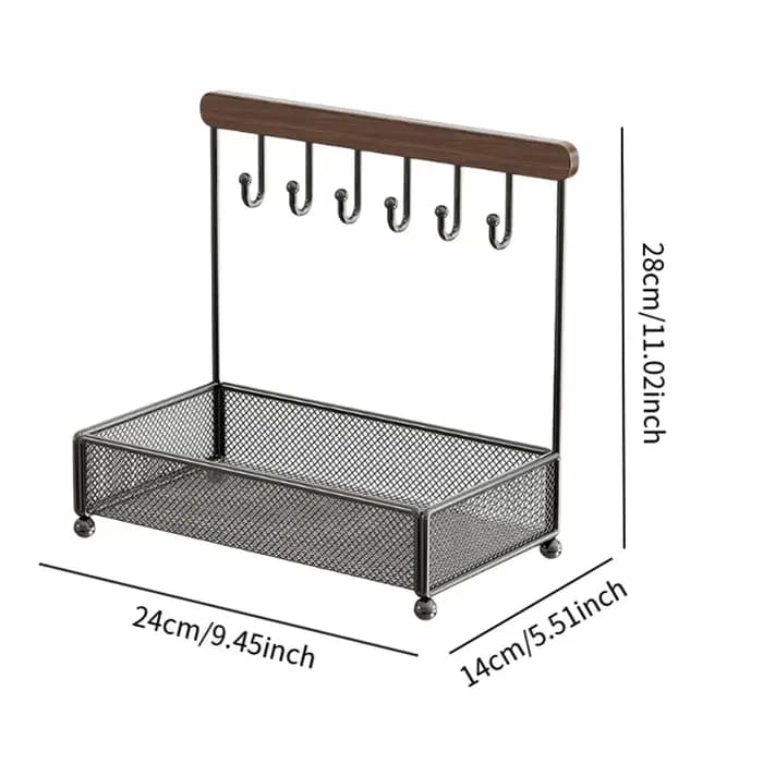 Support organisateur de bijoux pour Table d'entrée
