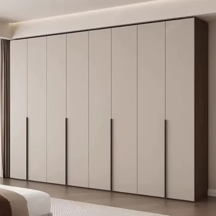 Armoires de chambre nordiques de luxe avec rangement pour vêtements
