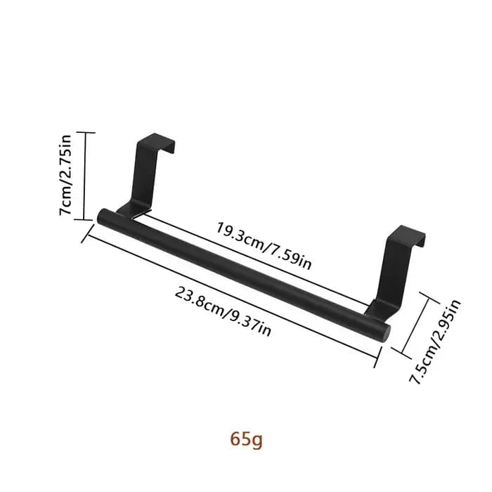 1 pièces porte-serviettes sur porte