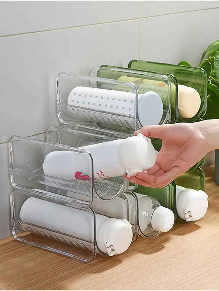 Support de rangement empilable pour bouteilles