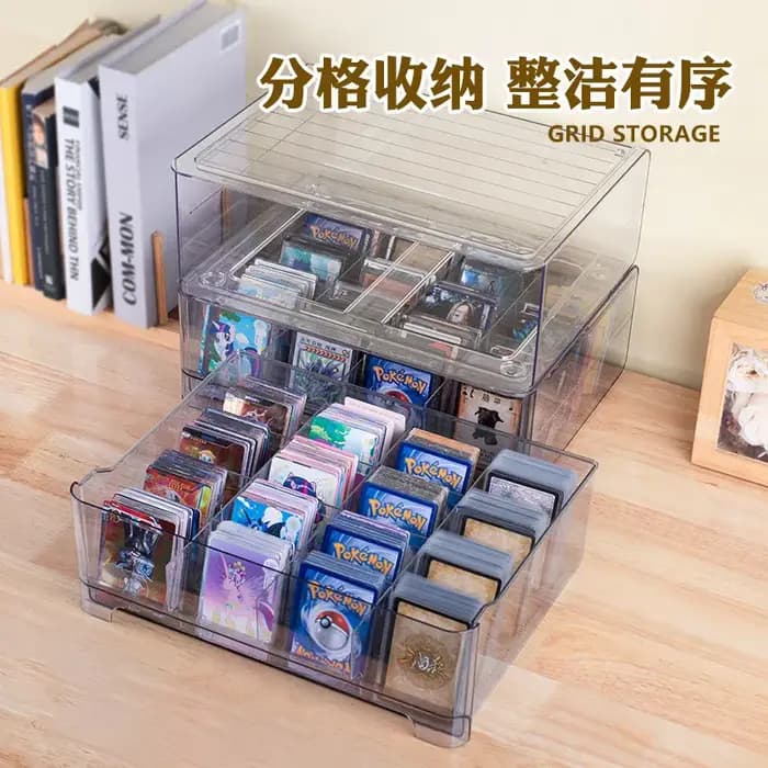 Tiroir de rangement générique pour cartes à collectionner