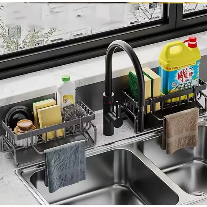 Égouttoir de cuisine - alliant drainage et rangement
