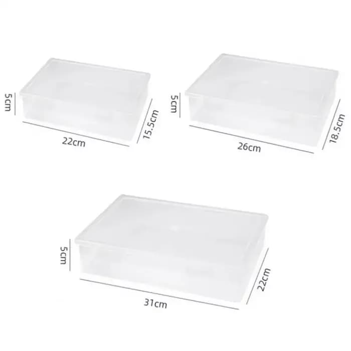 Boîte de rangement de documents anti-poussière