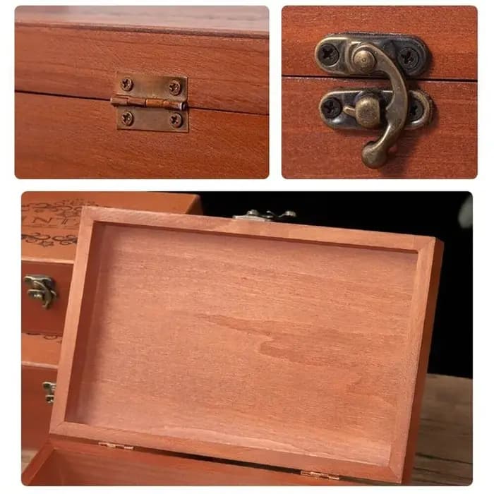 Boîte de rangement de bureau avec couvercle strucflip