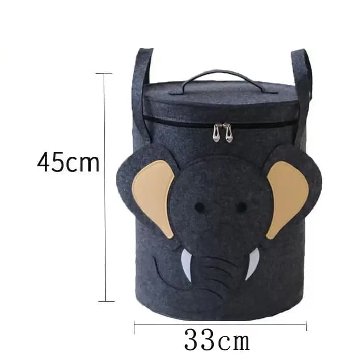 Sac de rangement pour jouets d'enfants avec couvercle
