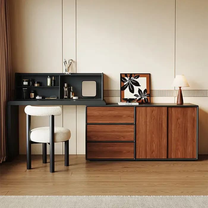 Commode de table de maquillage pour chambre à coucher